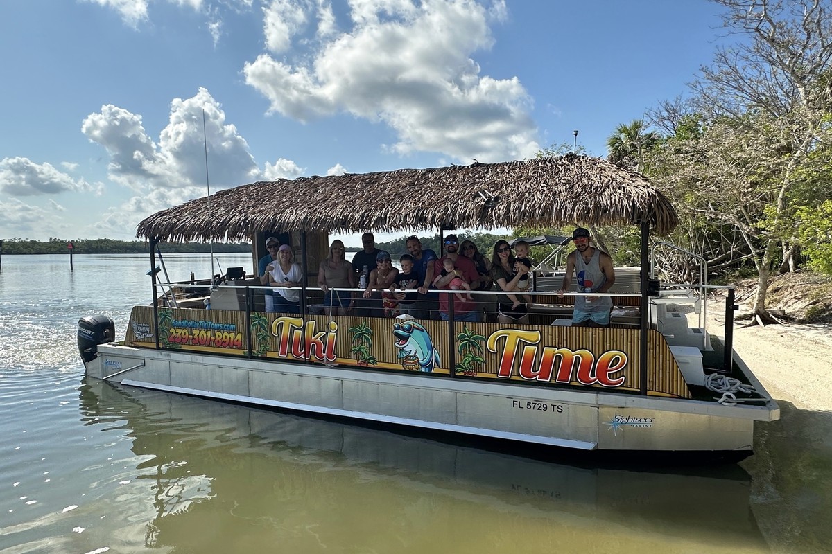 Tiki Time boat adventure — Marco Island, FL